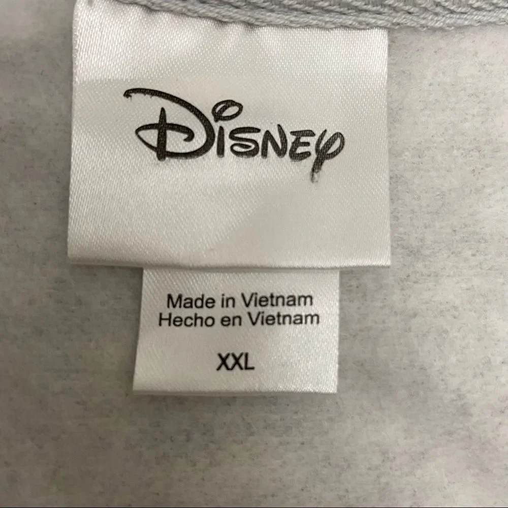 Disney Mickey Mouse Heather Gray Crew Neck Sweatshirt